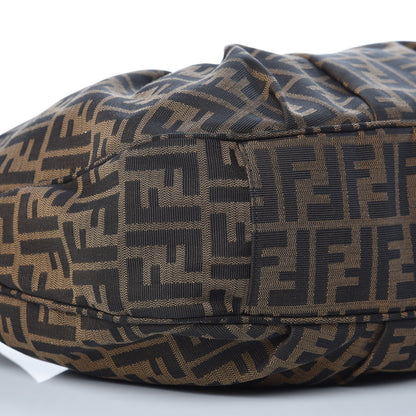 Fendi Zucca Patent Mia Hobo Tobacco 5 of 9