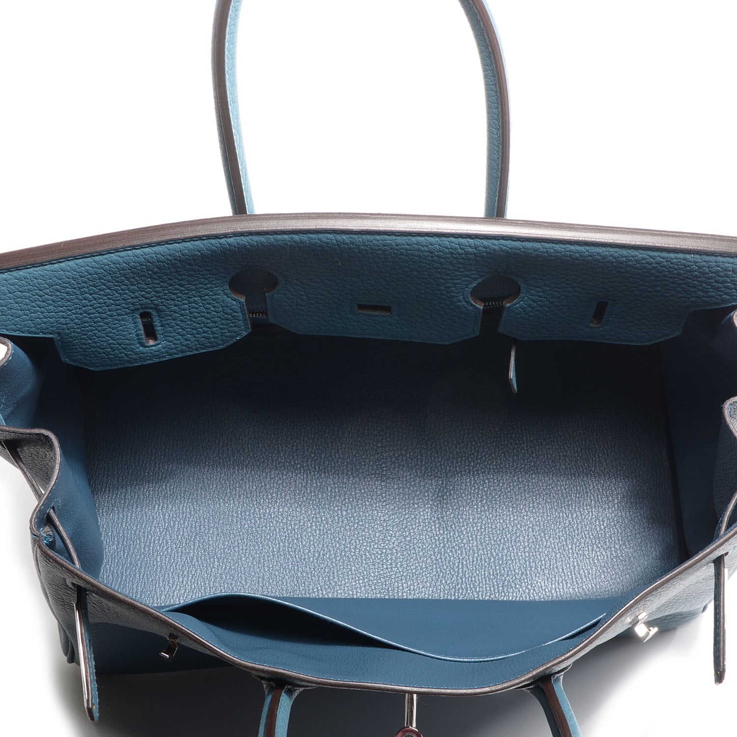Hermes Fjord Birkin 35 Bleu Tempete 6 of 10
