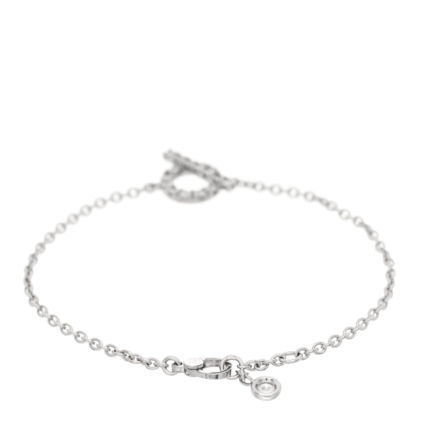 18K White Gold Diamond Finesse Bracelet SH