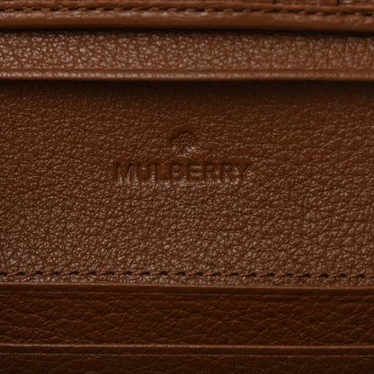 Mulberry Glossy Goatskin French Purse Wallet Brown 5 of 6