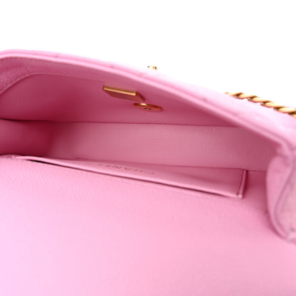 Chanel Caviar Quilted Mini Rectangular Sweetheart Flap Lilac 5 of 11
