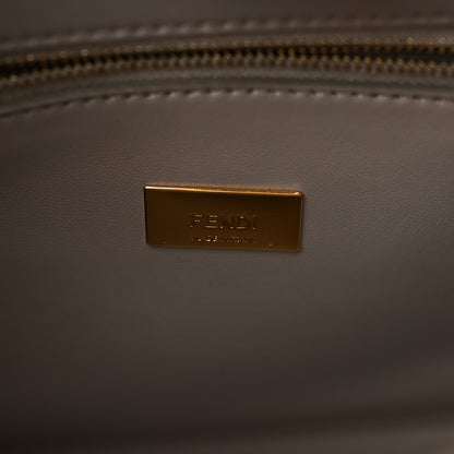 Fendi Vitello Tahiti Nappa Medium Peekaboo Iconic Essentially Satchel Notturno Grigio Polvere Nebula 7 of 13