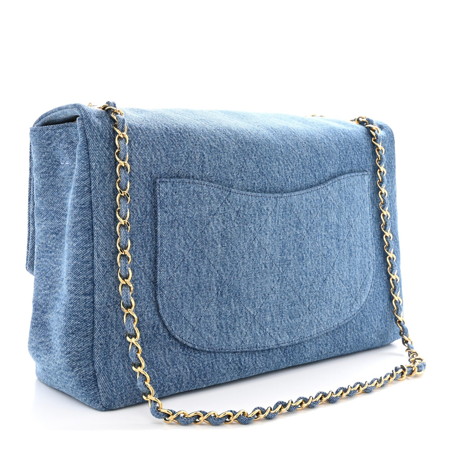 Denim Souplissimo Maxi Flap Blue
