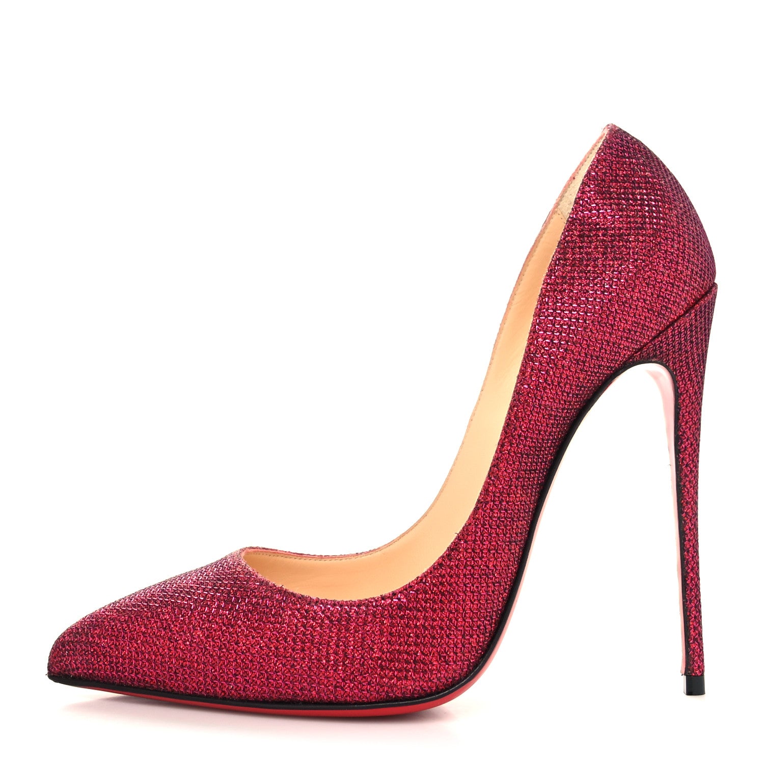Christian Louboutin Glitter So Kate Dragonfly 120 Pumps 39 Cassis 1 of 8