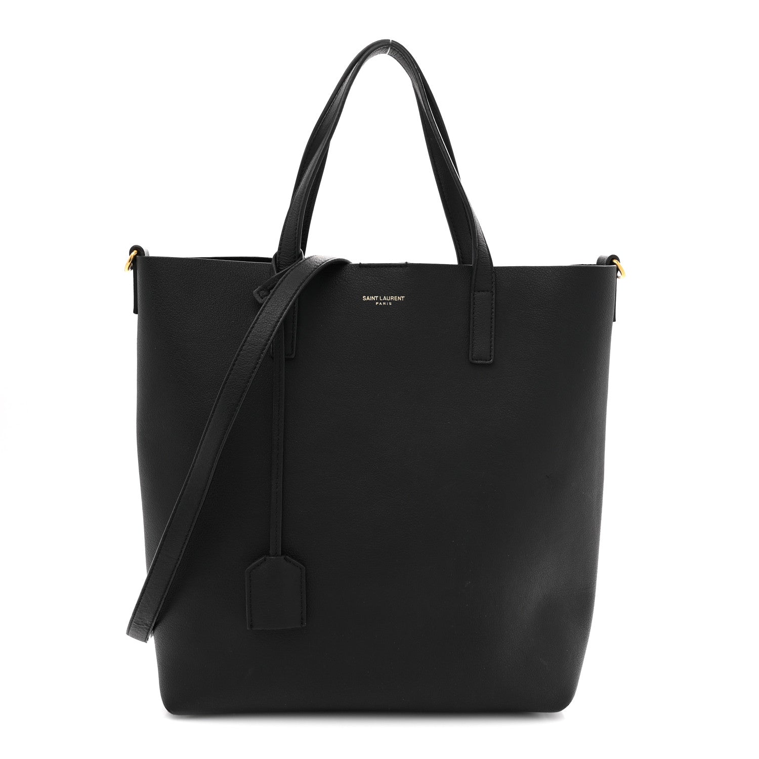Saint Laurent Calfskin Toy Shopping Tote Black 1 of 12