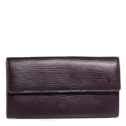 Louis Vuitton Epi Sarah Wallet Cassis Grenade 1 of 7