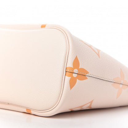 Louis Vuitton Empreinte Monogram Giant By The Pool Marshmallow Hobo Cream Saffron 7 of 10
