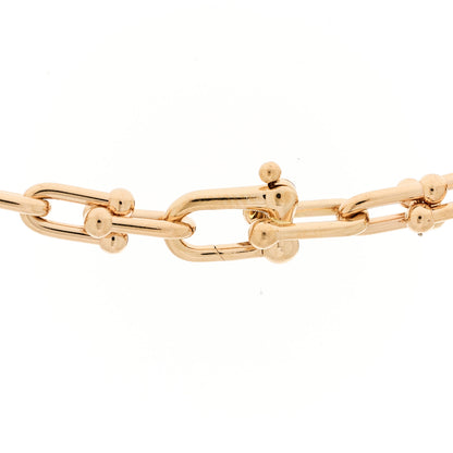 Tiffany 18K Rose Gold Small HardWear Link Necklace 4 of 5