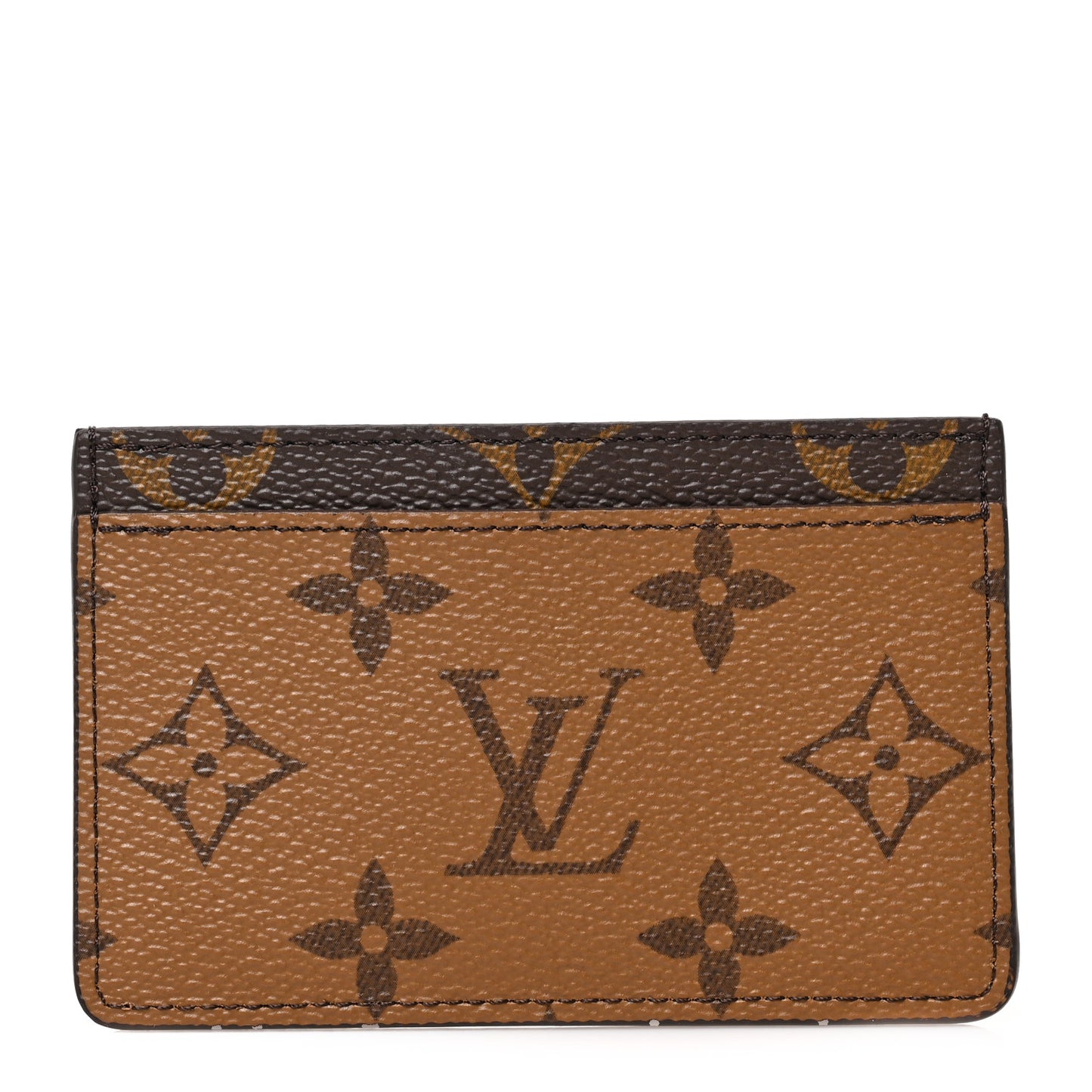 Reverse Monogram Card Holder