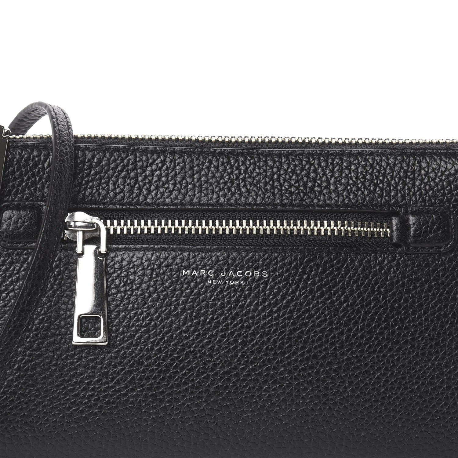 Marc Jacobs Grained Calfskin Small Recruit Crossbody Black 6 of 8