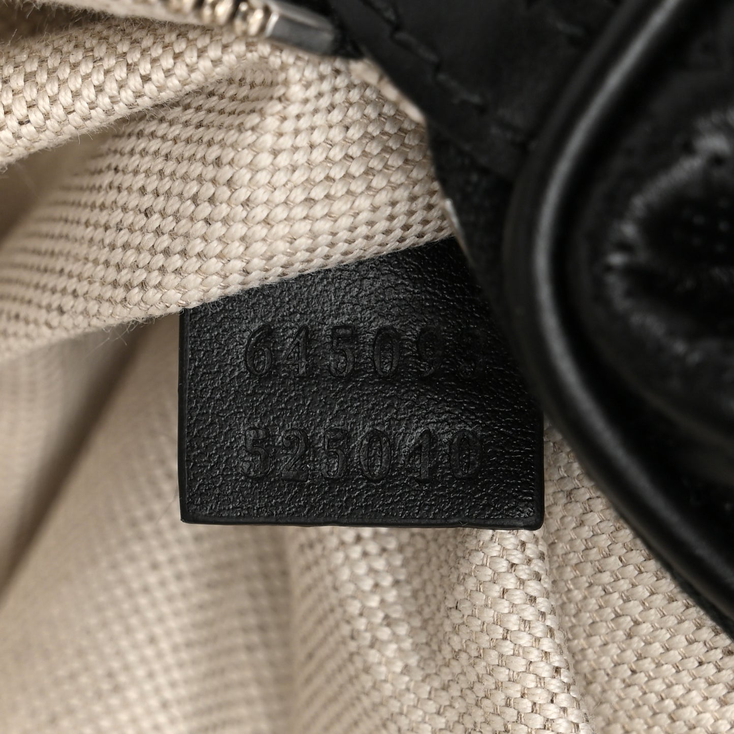 Calfskin GG Tennis Embossed Pocket Belt Bag Black
