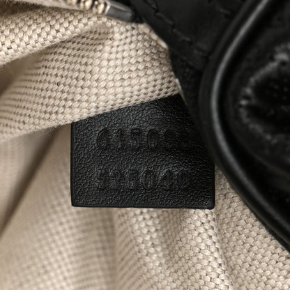 Gucci Calfskin GG Tennis Embossed Pocket Belt Bag Black 7 of 10