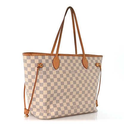 Louis Vuitton Damier Azur Neo Neverfull MM 3 of 14
