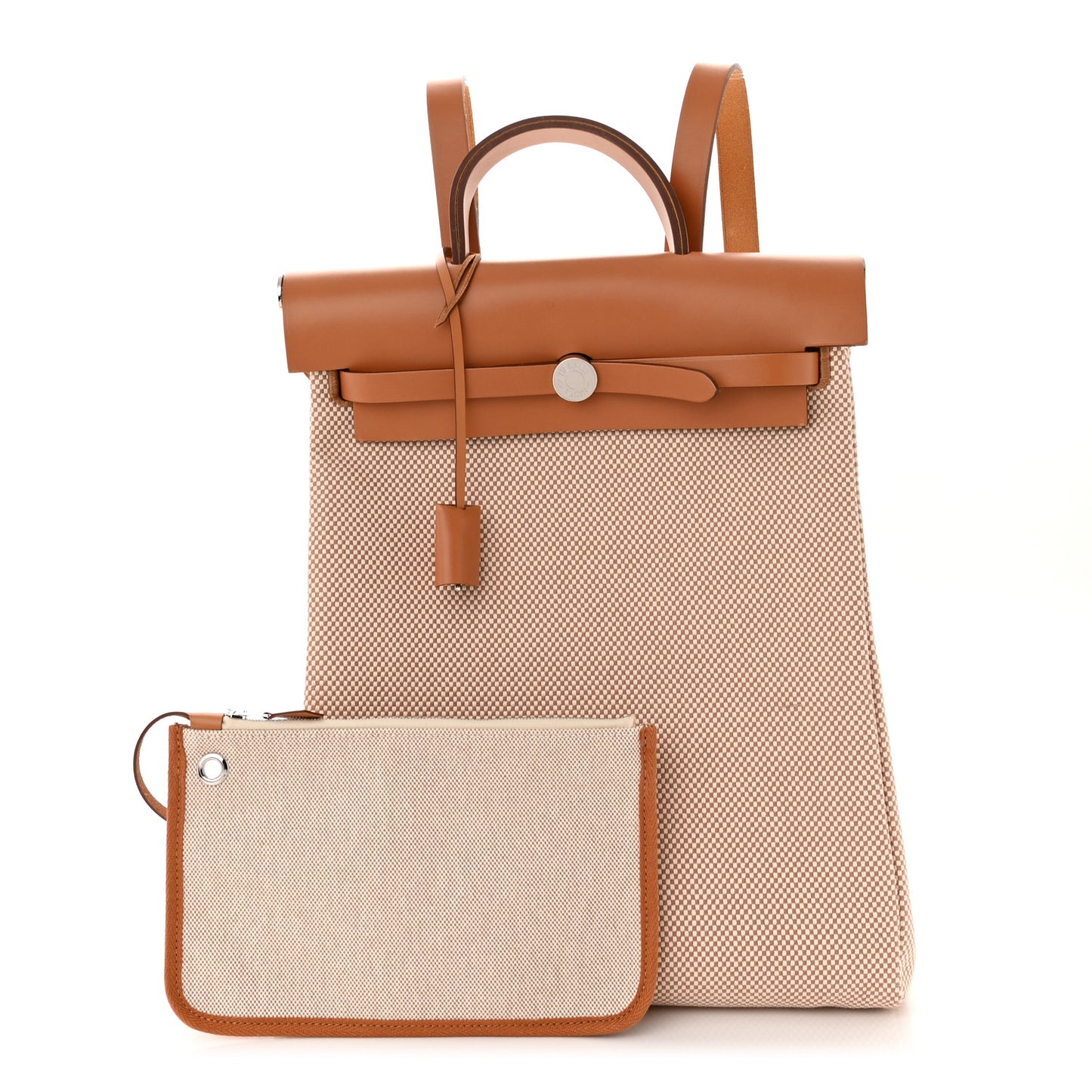 Vache Hunter Criss Viking Herbag a Dos Retourne Backpack Ecru Beige Naturel