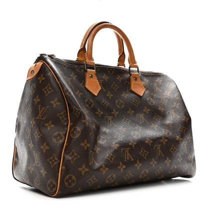 Louis Vuitton Monogram Speedy 35 2 of 12
