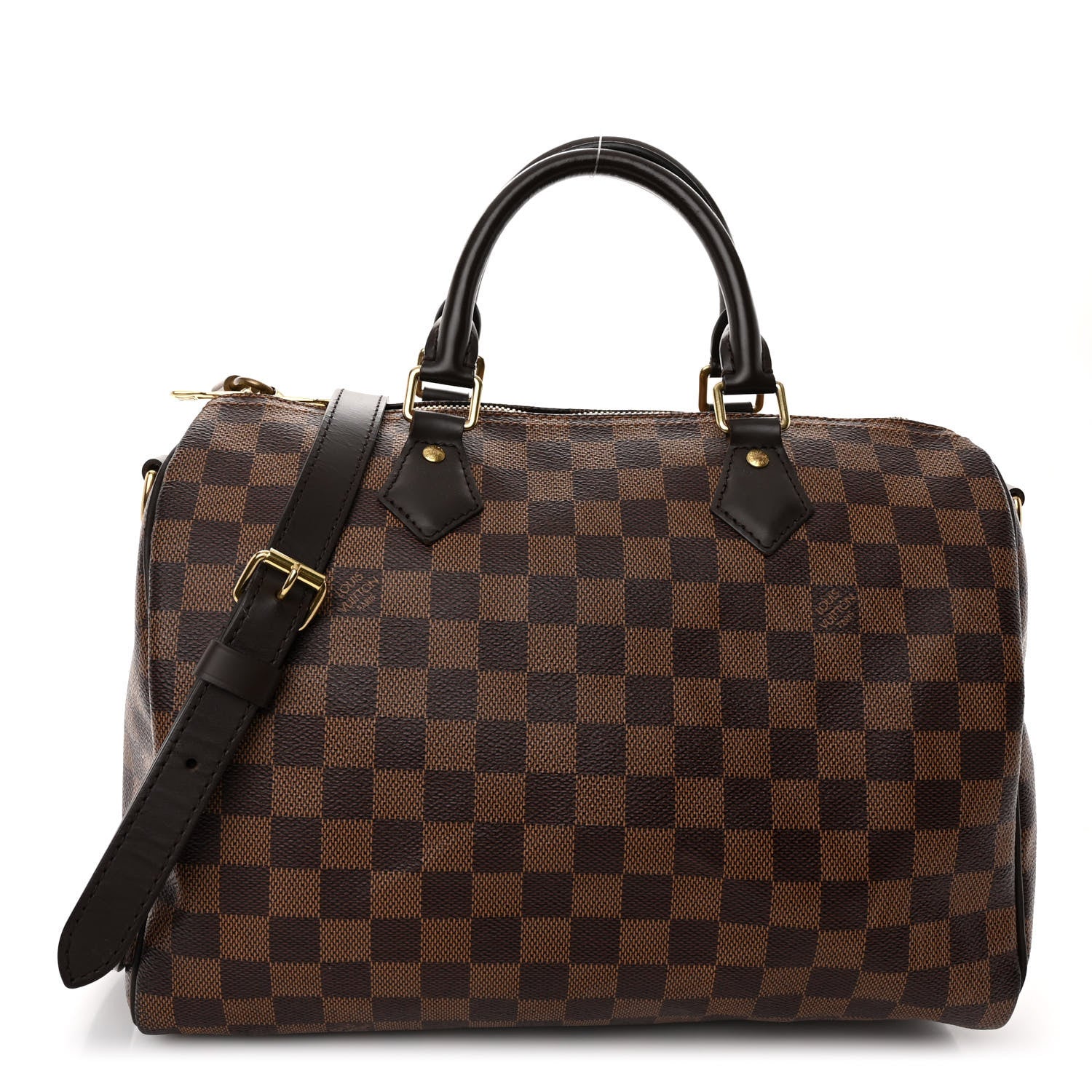 Louis Vuitton Damier Ebene Speedy Bandouliere 30 1 of 9