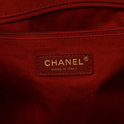 Chanel Lurex Boucle Medium Deauville Tote White 7 of 12