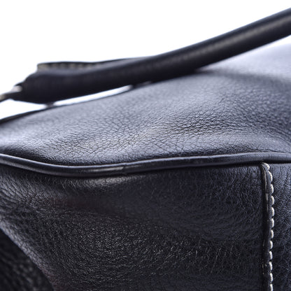 Prada Vitello Daino Box Shoulder Bag Black 13 of 16