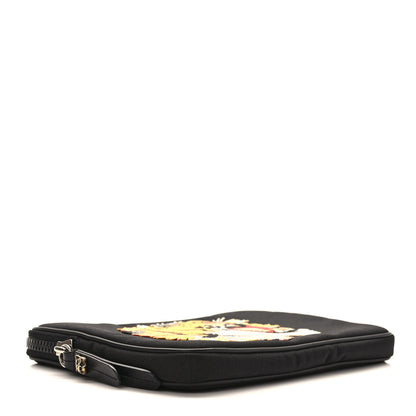 Gucci Techno Canvas Tiger L'aveugle Par Amour Tablet Case Black 4 of 7