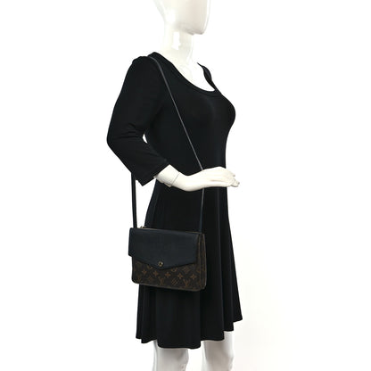 Louis Vuitton Monogram Twice Pochette Black 3 of 8