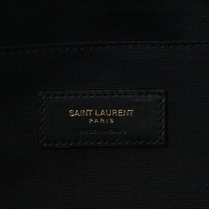 Saint Laurent Grain De Poudre Monogram Belt Bag Rouge Eros 6 of 14