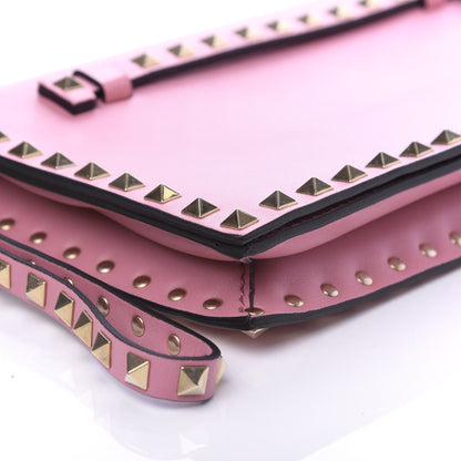 Valentino Garavani Nappa Rockstud Wristlet Clutch Ninphea 6 of 9