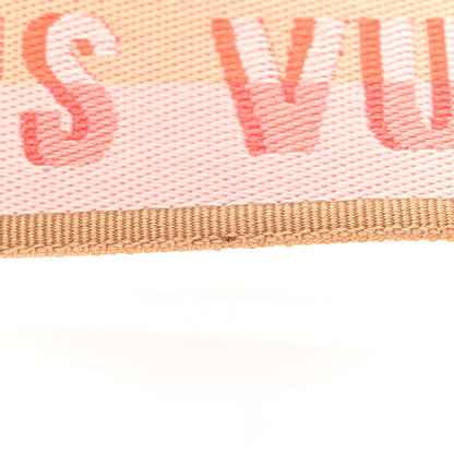 Louis Vuitton Jacquard Speedy Bandouliere 20 Shoulder Strap Pink Orange 4 of 5