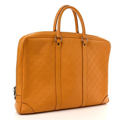 Louis Vuitton Damier Infini Porte-Documents Voyage Solar 2 of 12