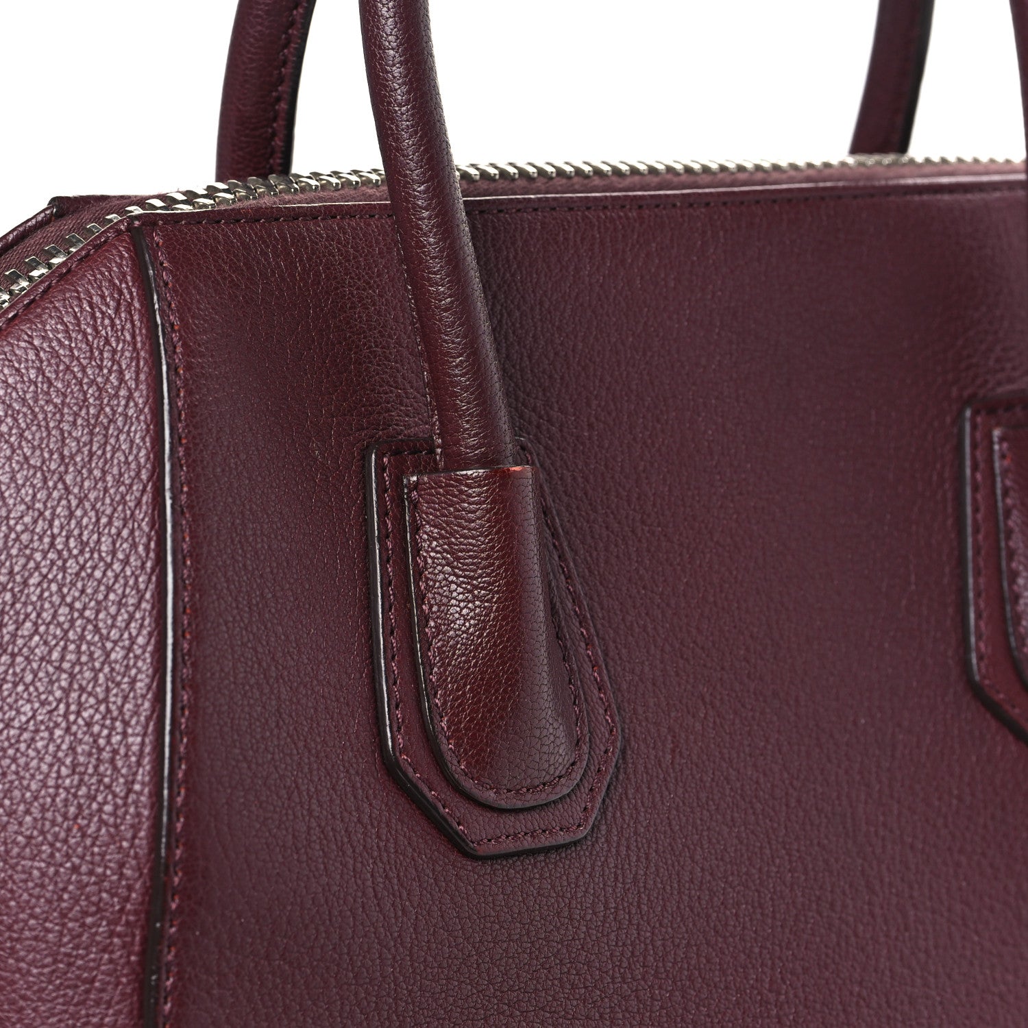 Givenchy Sugar Goatskin Small Antigona Oxblood 10 of 11