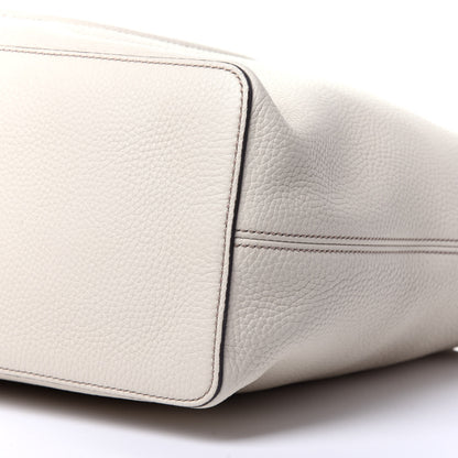 Gucci Pebbled Calfskin Large Soho Hobo Off White 7 of 10