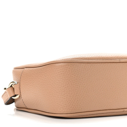 Gucci Pebbled Calfskin Small Soho Disco Bag Camelia 8 of 12