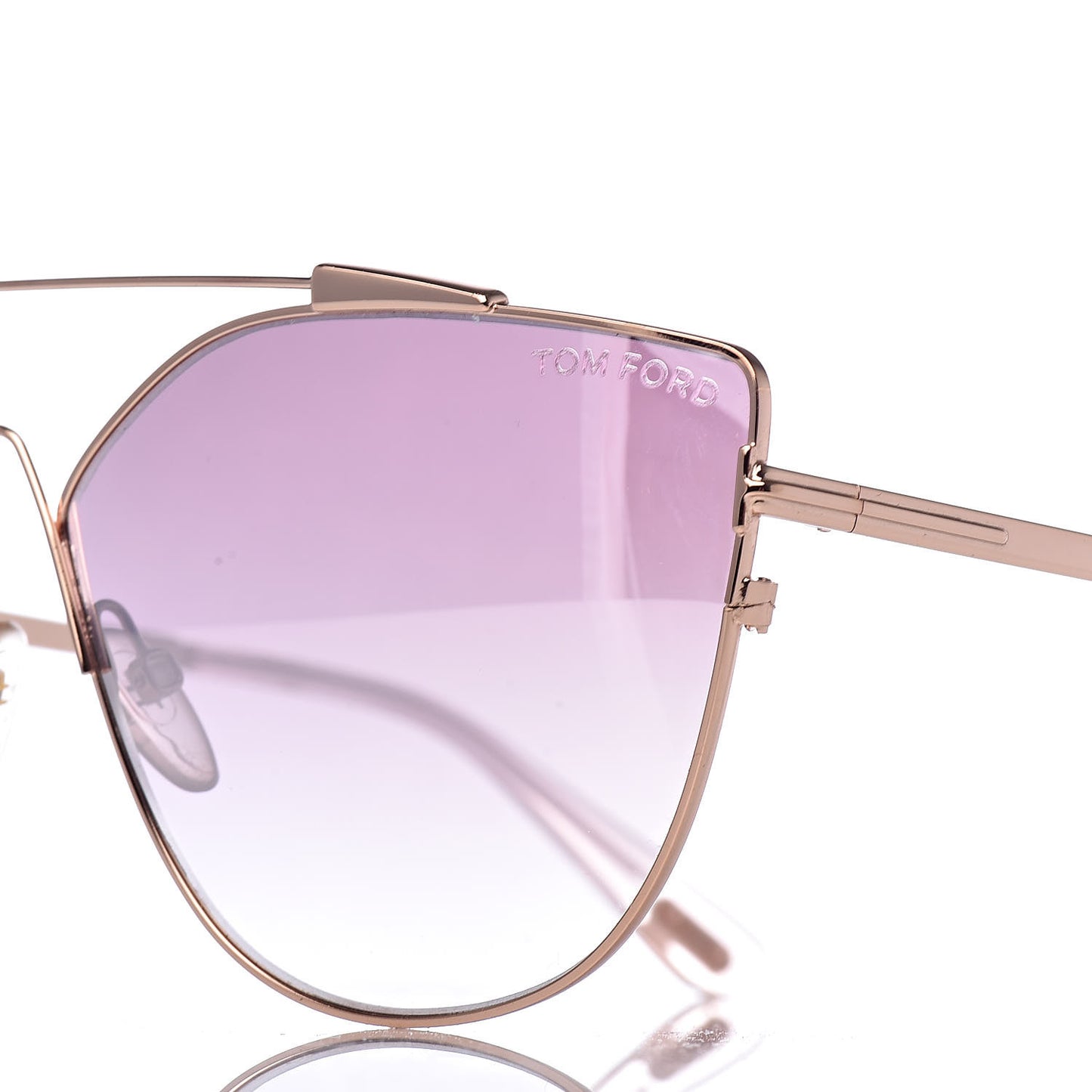 Jacquelyn Aviator Sunglasses TF563 Gold