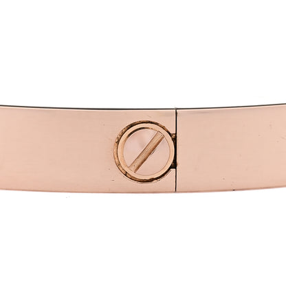 Cartier 18K Rose Gold Love Bracelet 16 4 of 9