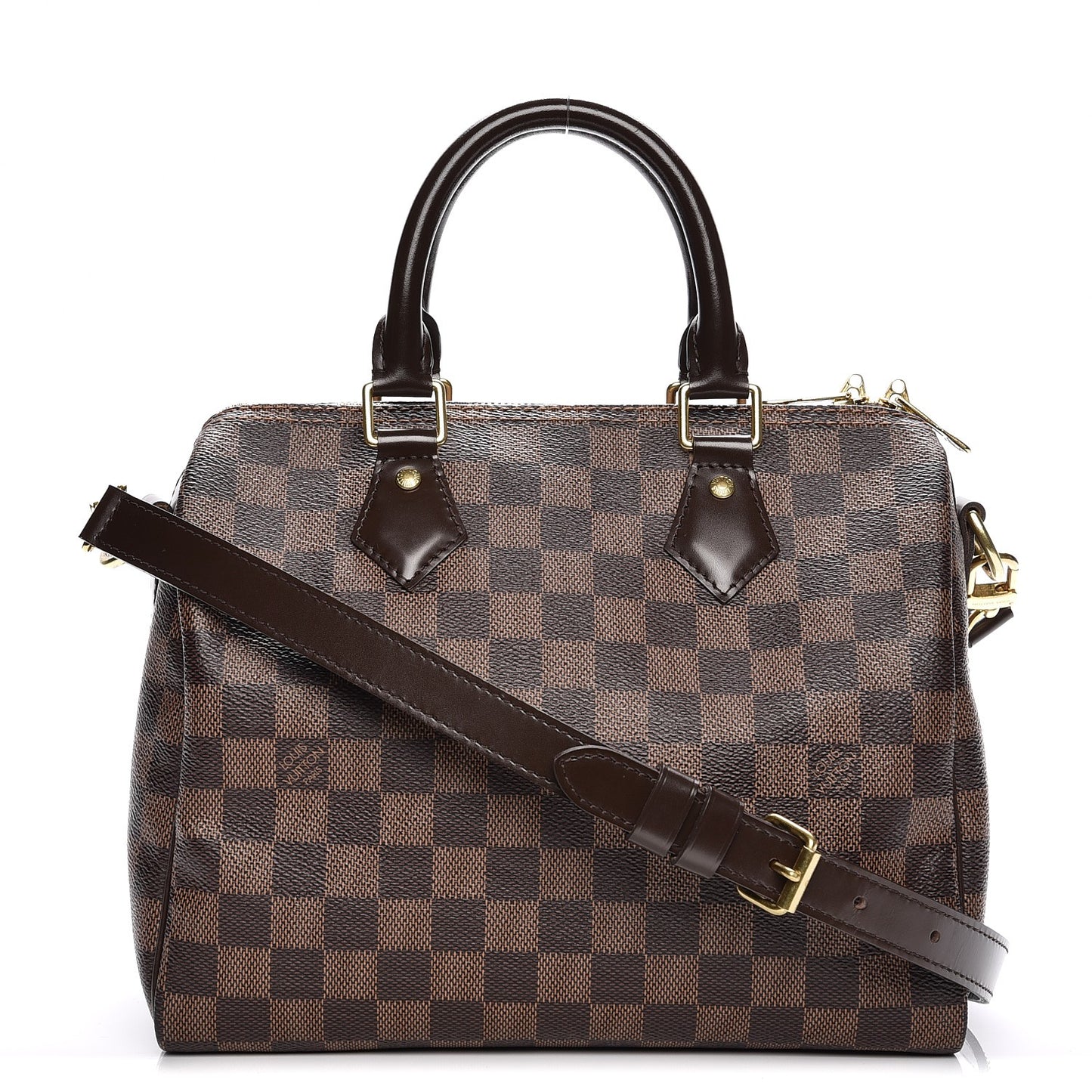 Damier Ebene Speedy Bandouliere 25