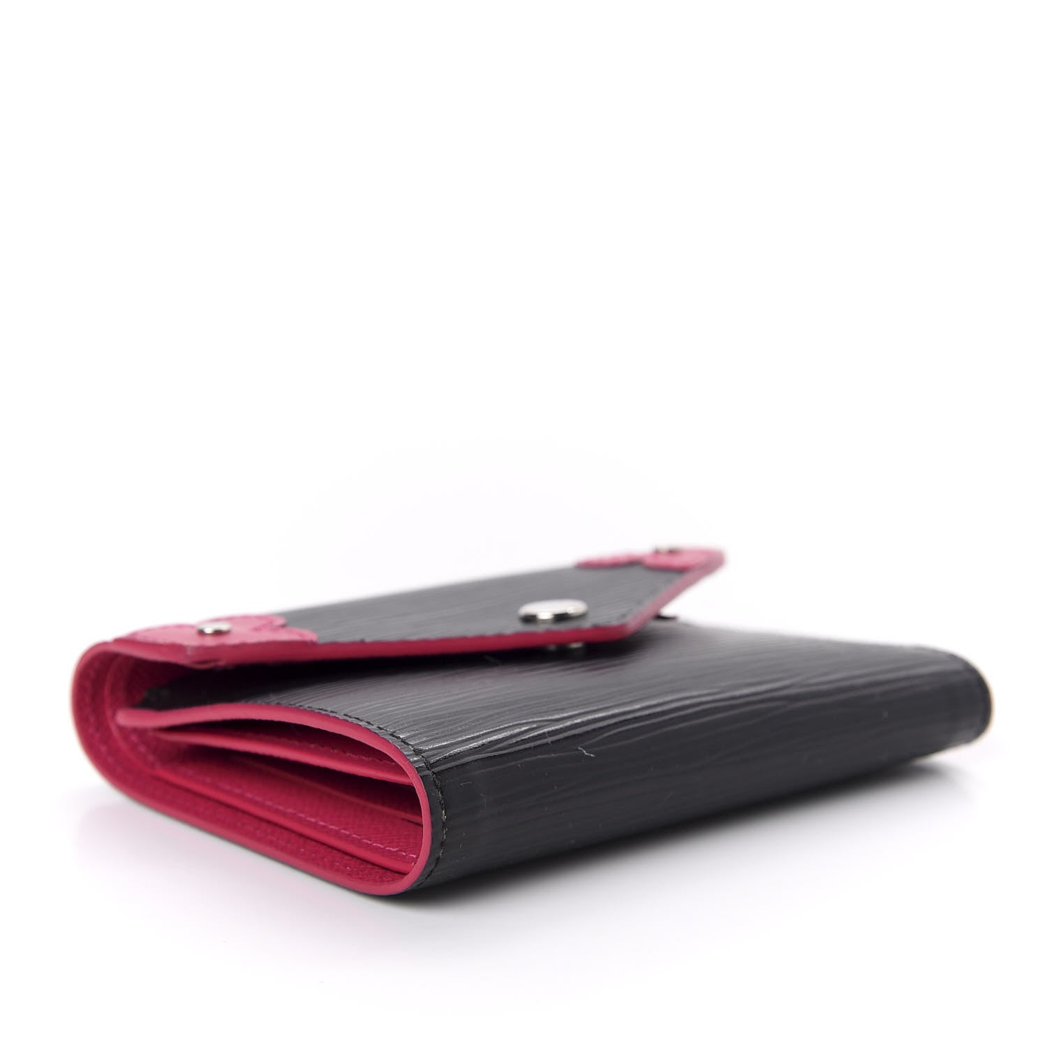 Louis Vuitton Epi Blooming Victorine Wallet Black 3 of 6