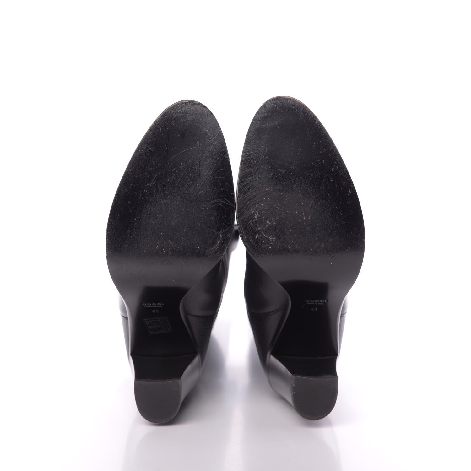 Gucci Calfskin Cellarius Boots 41 Black 5 of 11