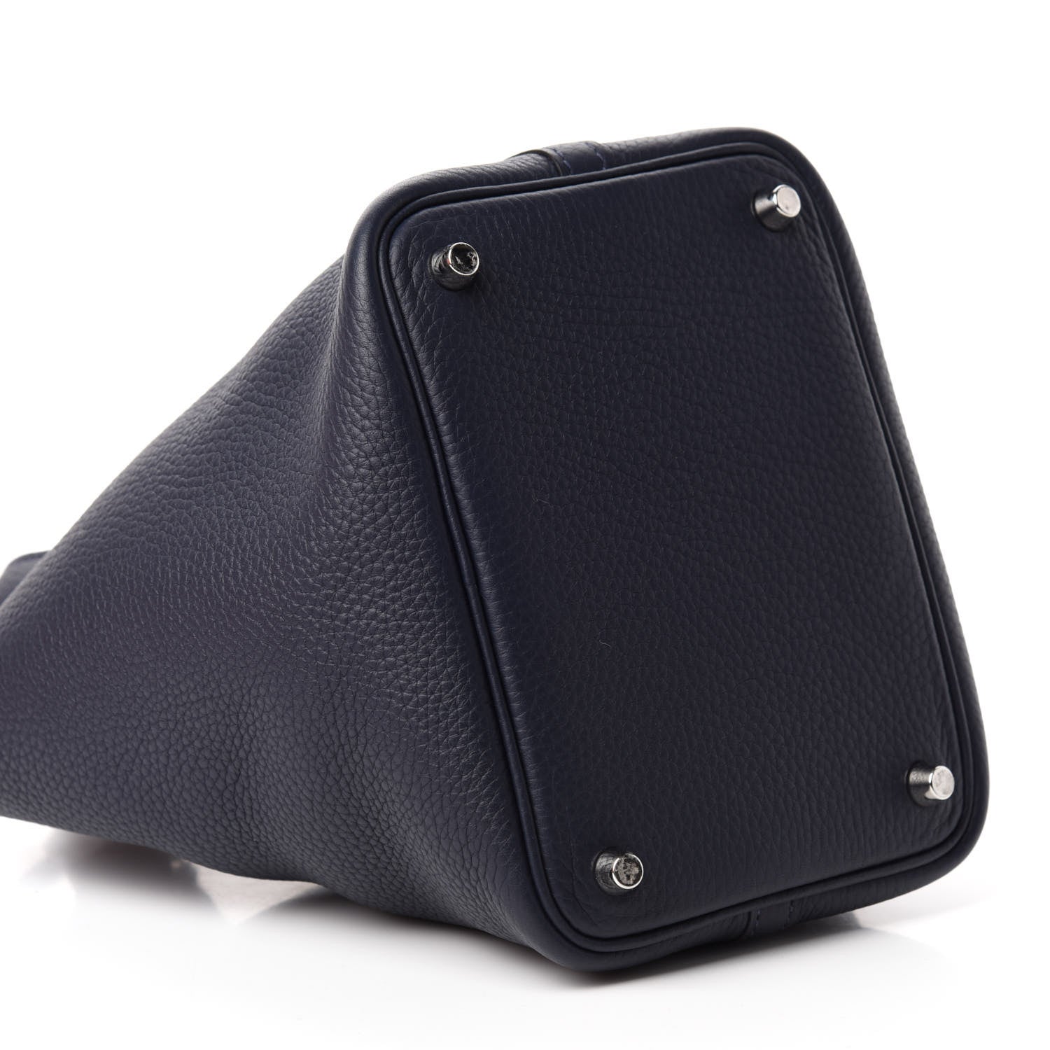 Hermes Taurillon Clemence Picotin Lock 18 PM Bleu Nuit 6 of 15