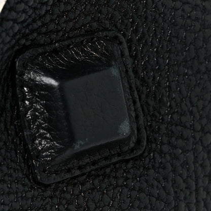 Alexander Wang Pebbled Calfskin Large Emile Black Silver Hardware 14 of 26