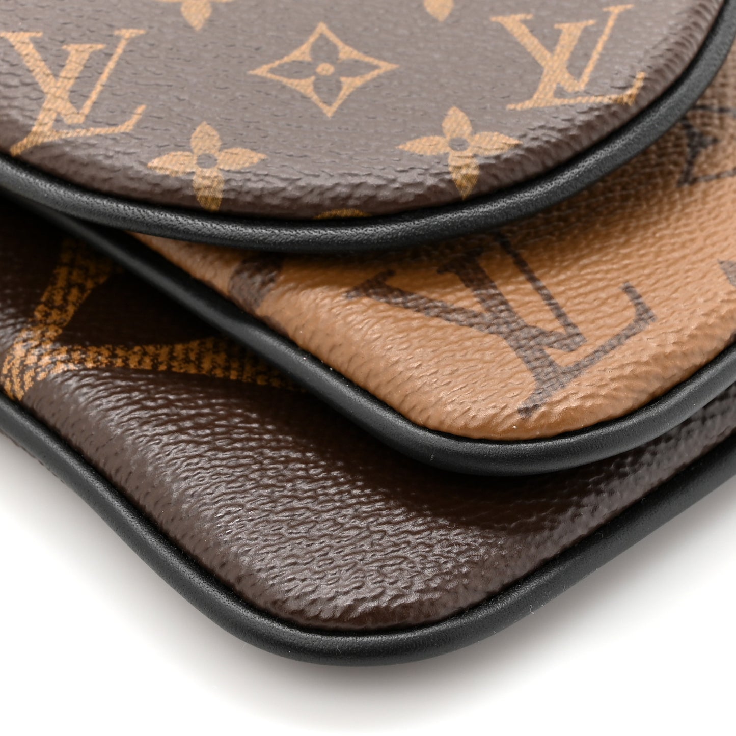 Reverse Monogram Giant Trio Pouch