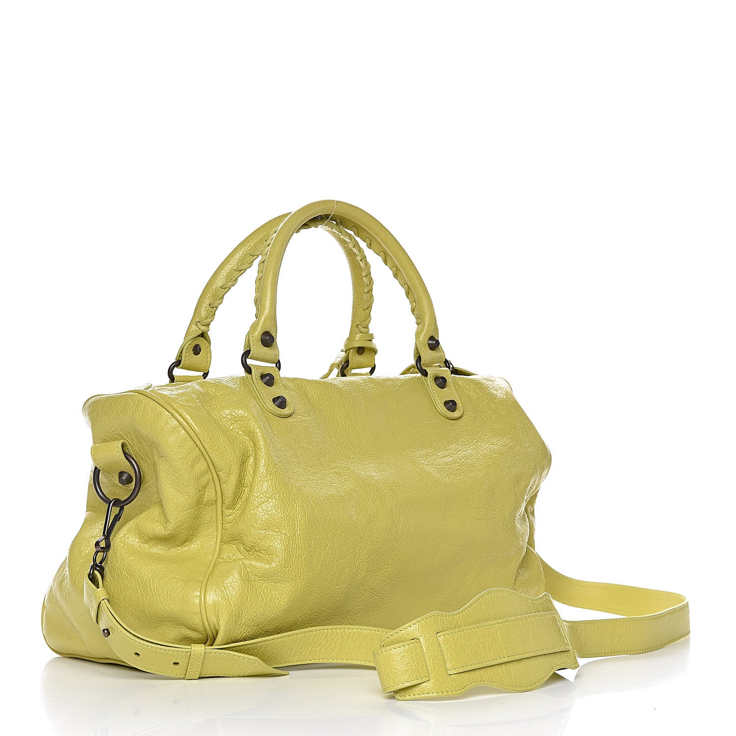 Balenciaga Agneau Boston Jaune Poussin 3 of 10