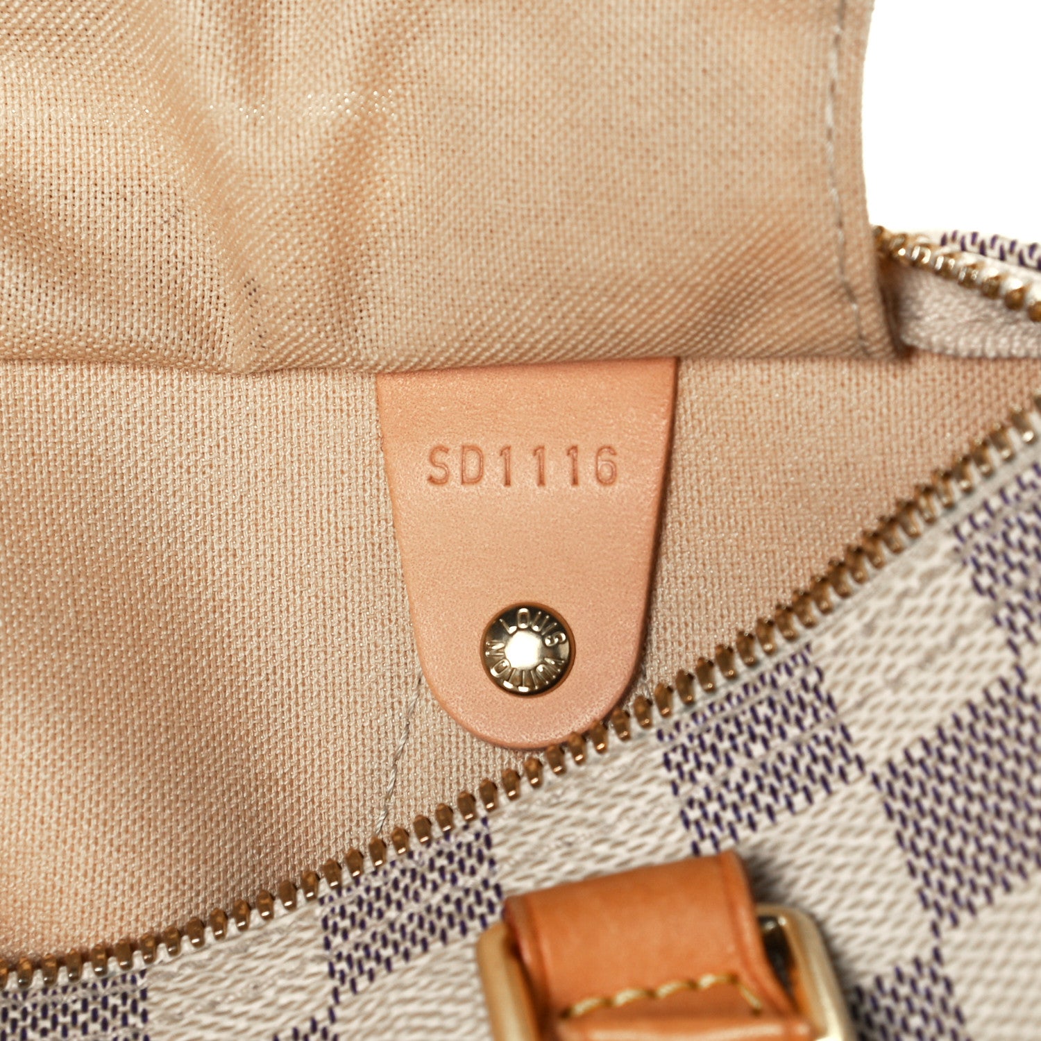Louis Vuitton Damier Azur Speedy Bandouliere 25 6 of 11