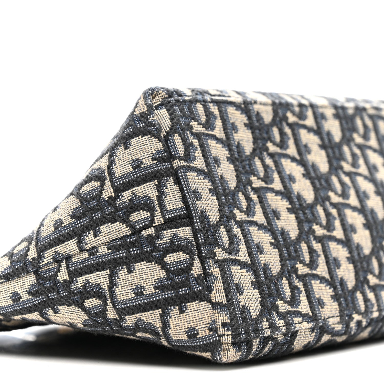 Christian Dior Oblique Medium Diortravel Nomad Pouch Blue 9 of 15