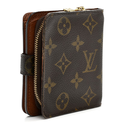 Louis Vuitton Monogram Compact Zippe Zipped Wallet 3 of 9