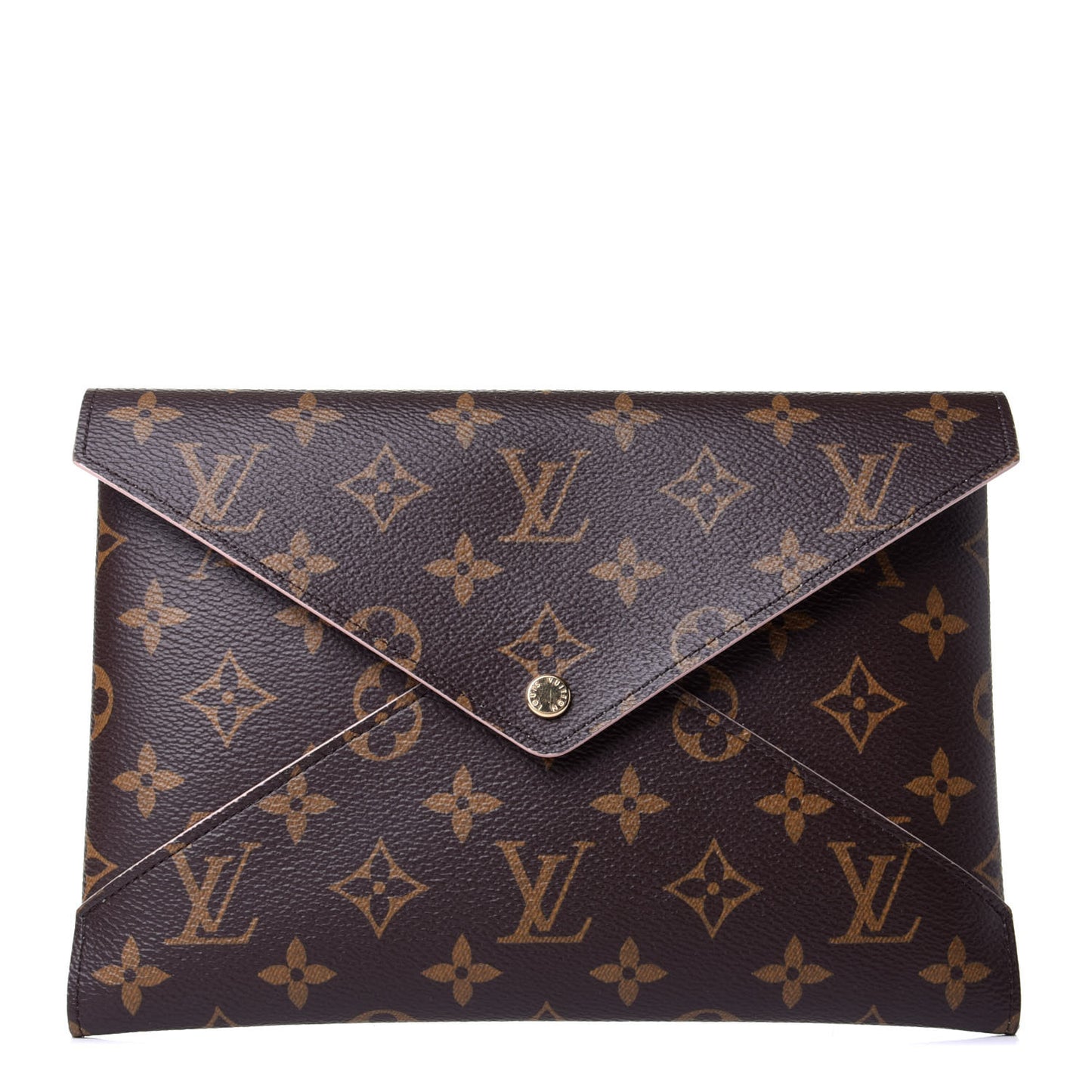 Monogram Large Kirigami Pochette Insert Rose Ballerine