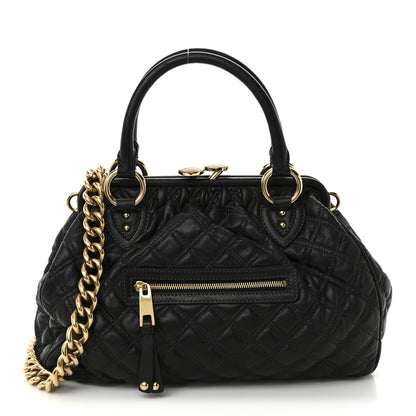 Marc Jacobs Calfskin Quilted Stam Black 1 of 10