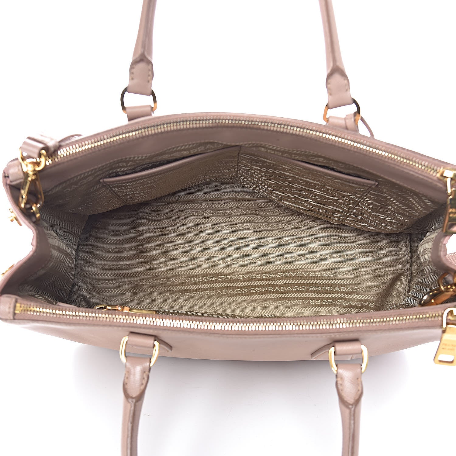Prada Saffiano Medium Galleria Double Zip Tote Cammeo 5 of 31