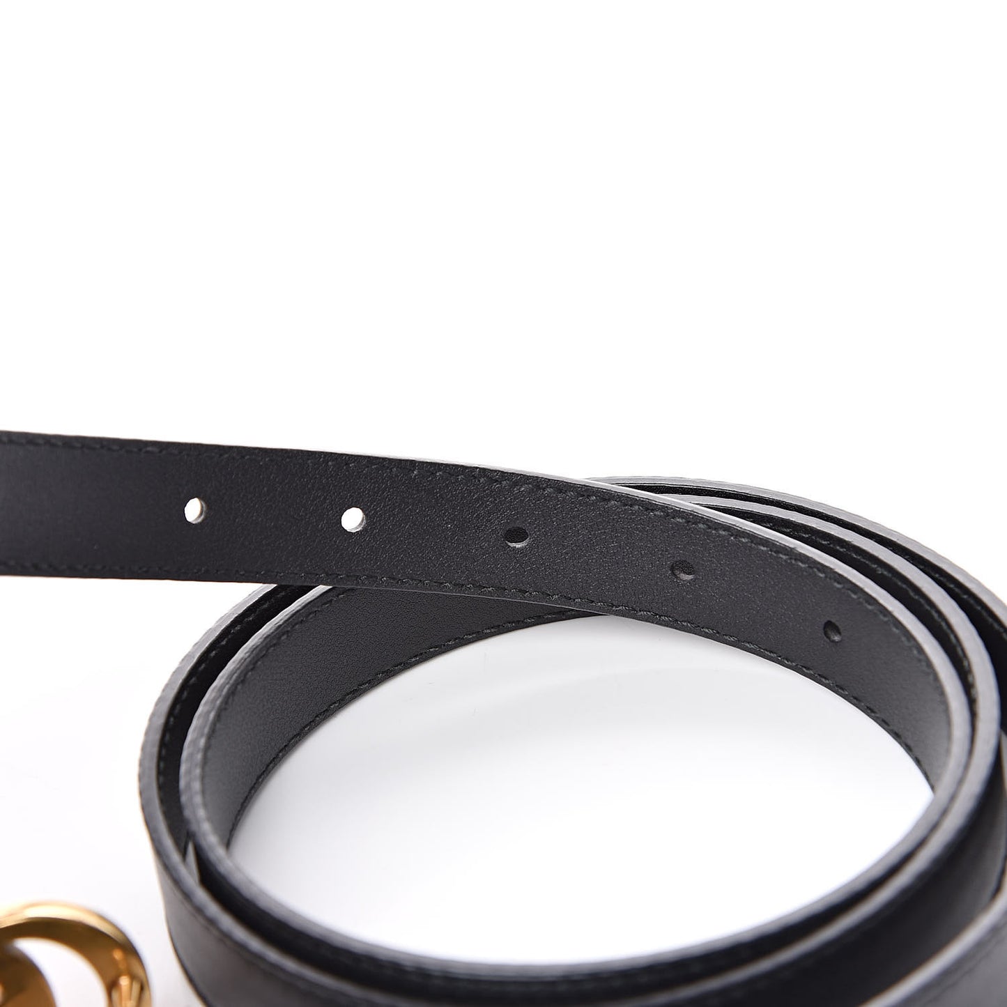 Calfskin Double G 20mm Belt 100 40 Black