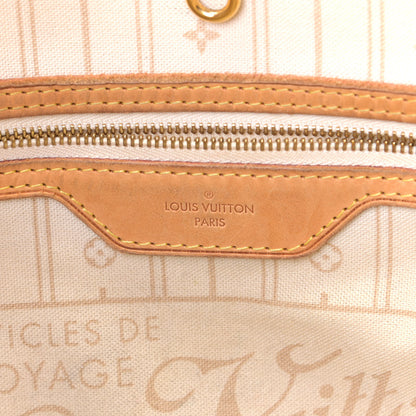 Louis Vuitton Damier Azur Neverfull MM 5 of 9