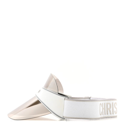 Christian Dior Mirrored DiorClub1 Sun Visor White 4 of 9