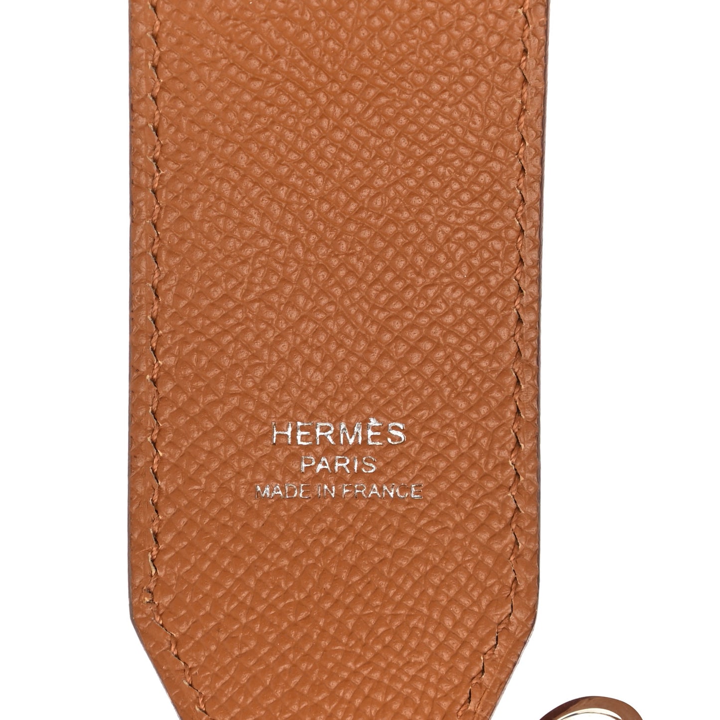 Epsom 30mm Hexagone Tressage Shoulder Strap Gold Bleu Indigo